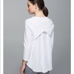 Lululemon Pleat On Long Sleeve
